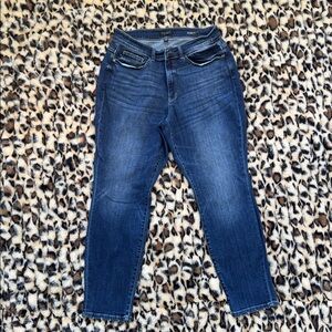 Judy Blue High Rise Dark Wash Boyfriend Fit Jeans 16W